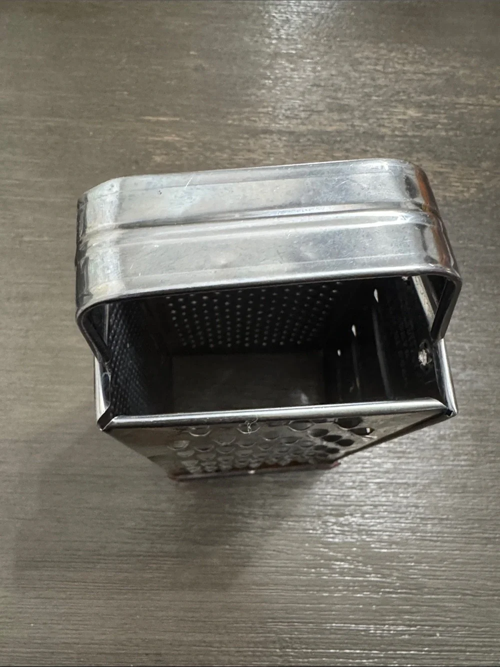 vintage Bromwell four-sided stainless steel box grater